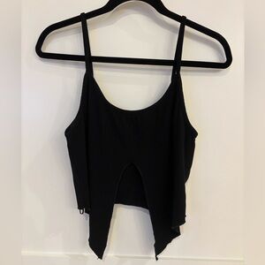 Urban Outfitters Black Ribbed Tank Top
